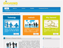 Tablet Screenshot of diamondsolution.net